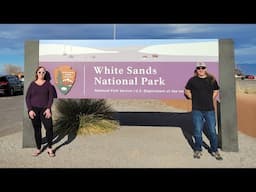 Best 24 hours at WHITE SANDS NATIONAL PARK! | Hiking, History and Sand Sledding