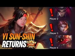 This was the great time to pick YiSunShin in MLBB Solo Rank