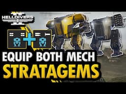 Helldivers 2 Trick Allows Both Exosuit Stratagems Equipped at Same Time