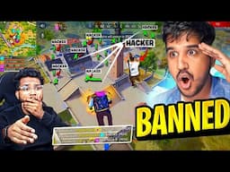 5 HACKERS IN ONE GAME 😱 BANNED 🚫 ON LIVE