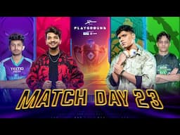 Playground 4 | Match Day 23 | Shadow Fight | Urfi, Elvish, Munawar, Mythpat, Mortal|@AmazonMXPlayer