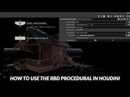 How to use the RBD Procedural in Houdini 20.5