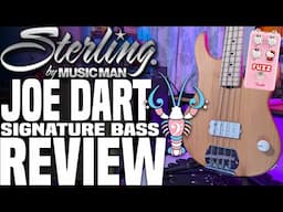 Sterling by Music Man Joe Dart Signature Review ft. Fender Hello Kitty Fuzz! - LowEndLobster Review