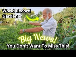 Tour The Secrets Of A No-Till World Record Vegetable Grower's Garden Tour & Huge Announcement!