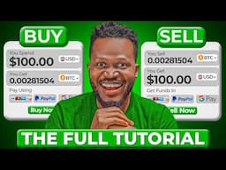 How to Buy & Sell BITCOIN with your phone in Nigeria for Beginners in 2025 with CoinEx-Full Tutorial