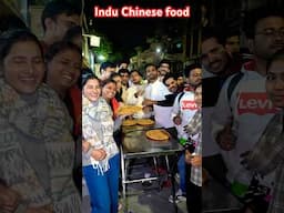 Indu chinese food new delhi  | #realcheftutorial #streetfood #indianstreetfood #shorts