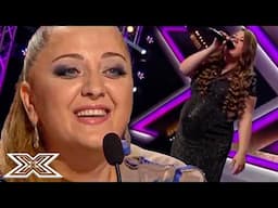 Pregnant Woman Belts I HAVE NOTHING By Whitney Houston! | X Factor Global