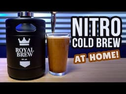 How to Make Nitro Cold Brew Coffee at Home with Royal Brew