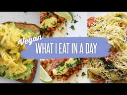 What I Eat In a Day as a Vegan!