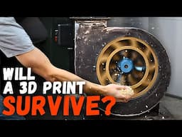 Can a 3D printed industrial FAN stand up to REAL abuse?