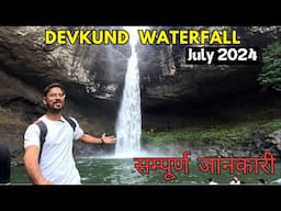 Devkund Waterfall 2024 | Devkund Waterfall Trek Vlog