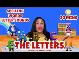 Learn Letters & Letter Sounds with Ms. Monica | Learn the Alphabet | Toddler & Preschool Learning 📚