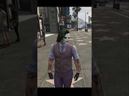 How to create THE DARK KNIGHT JOKER in GTA online!! #gta #gtaonline #gaming #shortsvideo