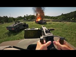 REAL GAMERS Using Infantry Tactics In a MASSIVE Battle in Arma Reforger