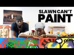 His paintings cost $40k, but he can't paint | Slawn