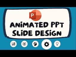 Animated PowerPoint slide - PPT slide design tutorial - PowerPoint training online