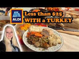 An Aldi Thanksgiving Dinner on a Small Budget