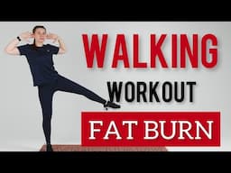 40 min Walking FAT BURN Workout for weight loss/No Jumping/At Home/Camina en CASA para Bajar de Peso