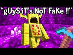 The FUNNIEST FAKE Minecraft Speedruns EVER...