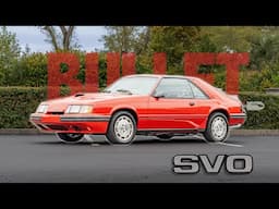 The 5.0's Step brother | 1985 Ford Mustang SVO Review | The Turbo Foxbody