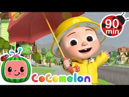 Baby JJ's Rain Boots Anthem! 🌧🌂 | CoComelon Nursery Rhymes and Kids Songs | Animals for Kids