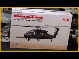 ICM's brand new MH-60L Black Hawk in 1/48th scale - inbox review