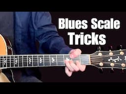 5 EASY Blues Scale Tricks to sound like a pro...a guitar lesson