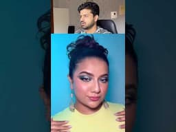 Indian Girl Latina Makeup Transition Reel React Ft Mrunal Panchal Sharma 😠🔥#latinamakeup