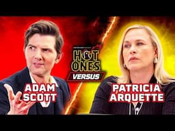 Adam Scott vs. Patricia Arquette | Hot Ones Versus