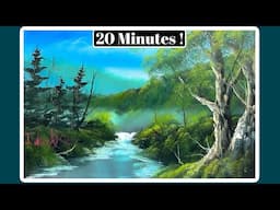 Easy 20 Minute Painting For You !