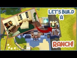 Let's Build A Ranch! | The Sims 4 Horse Ranch | Real Time Build (Ep10)