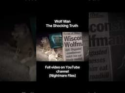 Wolf Man - The True Story Behind The Movie #wolfman #horror