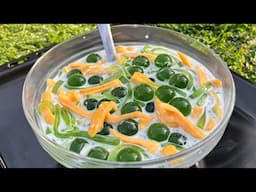 Một Món Chè Rau Câu Lá Dứa Giải Nhiệt Ngày Hè Không Thể Bỏ Qua / Fruit & Pandan Jelly Dessert