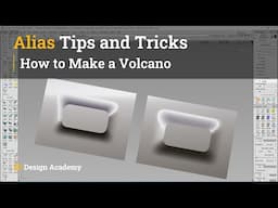 Alias Tips and Tricks 23 - How to Make a Volcano