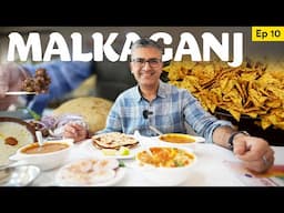 Ep 10, MALKA GANJ Street Food Walk I Rawalpindi Chole Bhature + Authority Keema Meat + Chicken Tawa