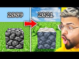 THE EVOLUTION OF MINECRAFT.. (2009 - 2021)