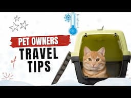 Winter Pet Travel Guide // اردو / हिंदी - Hope Pets Clinic