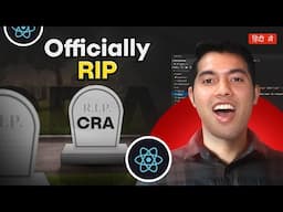 🔥 BREAKING NEWS: Create React App (CRA) is Officially Deprecated! What’s Next? 🚀