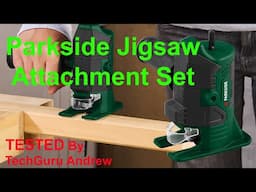 Parkside Jigsaw Attachment Set For Drill