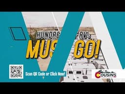 Don't Miss The All Out RV Clearout at Cousin's RV!