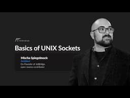 Basics of UNIX Sockets - Screencast by Mischa Spiegelmock