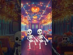 The skeletons on the bus! #eggventurers #shorts #skeletons #funny