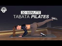 30 Minute | Tabata MAT PILATES (Low Impact Workout) Follow Along