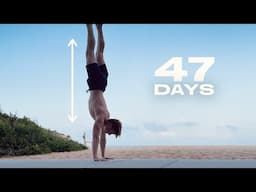 I taught my Brother to Handstand in 47 DAYS!