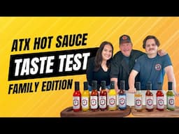 🔥 Family Hot Sauce Challenge: Tasting the Heat with ATX Hot Sauce! 🔥