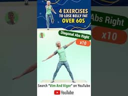 @vimandvigorseniors 4 Exercises For Seniors To Lose Belly Fat #seniorworkout