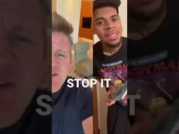 Gordon Ramsay Reacts To His Painting #shorts #tiktok #gordonramsay