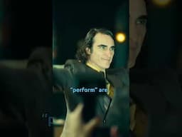 Filming Joker 2’s Musical Scenes Made Him Sick #jokerfolieàdeux #joaquinphoenix #ladygaga