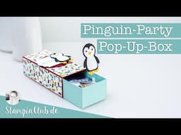 Anleitung: Pop-Up-Box Pinguin-Party für Oreo®-Kekse mit dem Stampin' Up!® Produktpaket Pinguin-Party