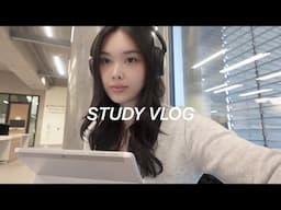 VERY PRODUCTIVE study vlog😭 (study tips, computer science student)